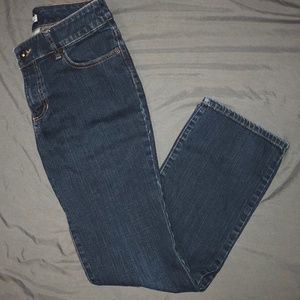 CHICOS PLATINUM SHORT BOOT CUT JEAN